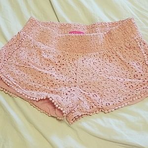 Pink shorts
